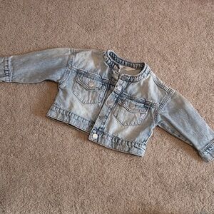 Girls H&M Denim Jacket, Size 3T